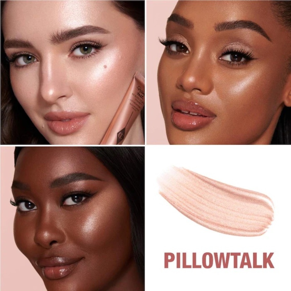 Charlotte Tilbury Beauty Light Wand  Highlighter Original Pillow Talk NIB 12ml - Picture 5 of 9